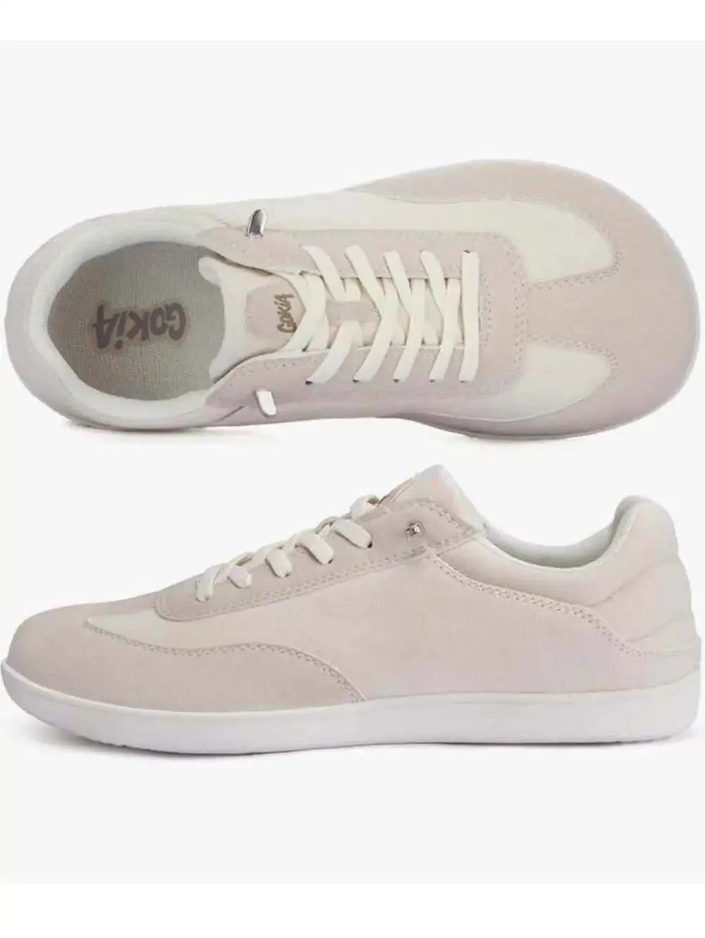 Gokia Barefoot Sneakers White, Men’s 8w, Women’s 10W, New